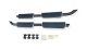 Black Side Steps Curved For Land Rover Defender 110 2020+