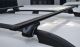 Black Universal Cross Bars 140cm Pair For Raised Roof Rails