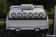 Roof Bar + LEDs + Round Black Spots For Mercedes Actros MP5 2019+ Stream Space - BLACK