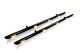Black Side Bars + Amber LEDs For Citroen Berlingo LWB 2016 - 2019