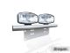 Number Plate Light Bar + 9"Jumbo Spot Lamps x2 For Vauxhall/Opel Crossland X 2017+