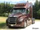 Black Stainless Steel Roof Bar + Clamps For Kenworth K370 Pre 2014 Truck