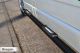 Black Side Bars + Step Pads For Ford Transit MK6 LWB 2000-2006