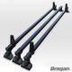 Rack Bar 3 Bar + Load Stops For VW Transporter T5 Caravelle 2004 - 2015