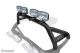Roll Bar + LED Light + LongBed Tonneau + Spot For Mitsubishi L200 2005-2015 - BLACK
