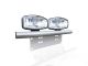 Silver Aluminium Number Plate Bar + Spots For Volkswagen Transporter T7 2024+ Front Accessories