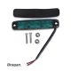 Dual Voltage 12v 24v Super Slim Green LED Marker Light For Truck Trailer Van 4x4 Car