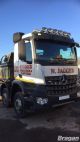 Roof Bar + LED x7 + LED Jumbo Spot x6 For Mercedes Arocs Big Space Accessories