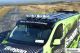 Roof Bar B+Clamps+LED Spots+LEDs For Nissan Primastar 02 - 14 Flat Low - BLACK