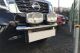 Front Bumper Light Bar + Jumbo Spot Lights For Fiat Fullback 2016 - 2019