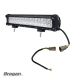 12v 24v 17.5" Aluminium 7D LED Spot Light Bar + DRL Park Lamp Dual function