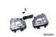 Fog Lamps with Turning Light For Mitsubishi L200 Triton 2019-2023 Pair 4x4