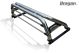 Chrome Stainless Steel Roll Bar + Cross Pipes For Ford Ranger 2016-2023