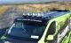 Black Roof Bar B + Clamps + LED Spots + LEDs for Renault Trafic 2014 - 2022