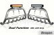 Bull Bar + LED Bar For Peugeot Expert 2007 - 2016 with Detachable Logo Centre Plate