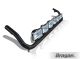 Roof Bar + Rectangle Spots For MAN TGX 2015-2023 Euro6 XLX Cab - BLACK