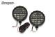 2x 12v 9" 55W Round Universal Fog Beam Drive Lamps Lights