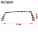 Roof Light Bar B + Slim LEDs + Jumbo Spots + Amber Lens Beacon For Mercedes Actros MP5 2019+ Giga Space Cab