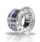 22.5'' x 11.75''  Chrome Aluminium Alloy Wheel For Trailer Truck Steer Universal ET 120