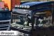Roof Bar + LED + Spots + Amber Beacons + Air Horns + Clamps For DAF XF 105 Space Cab - BLACK