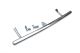 Rear Bumper Bar For Volkswagen T5 Caravelle 2010 - 2015 Stainless
