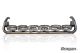 To Fit Scania 4 Series Topline Cab Stainless Roof Light Bar + Flush LEDs + Jumbo LED Spots x6 + Clear Lens Beacon x2