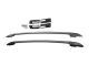Black Aluminium Roof Rails For Ford Ranger Double Cab 2010-2021