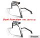 Roll Bar + LED Brake Light + 17" Night Blazer LED Light Bar For Mitsubishi L200 2005 - 2015