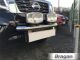 Front Bumper Spot Bar + Plate Holder + Jumbo Spots For Fiat Fullback 2016 - 2019