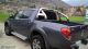 Roll Bar + Brake Light + Long Bed Tonneau Cover + Black Jumbo Spots For Mitsubishi L200 2005 - 2015