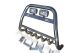 Bull Bar + Rectangle Spots For Renault Trafic 2014 - 2022 - Detachable Center Logo Plate