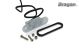 12v 24v Red Flush Fitting LED Clear Lens Marker Light
