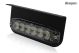 12v 24v LED White Flashing Strobe Light + Mounting Bracket