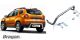 Rear Bumper Bar Back Guard + Slim Led For 2017+ Dacia Duster