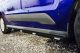 Black Side Bars + White LEDs For Nissan Kubistar 1997-2007