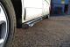 Chrome Stainless Steel Side Bars + White LEDs For Ford Transit MK7 LWB 2007-2014