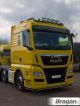 Roof Bar + Jumbo Spots + LEDs + Clear Lens Beacons + Air Horns + Clamps For MAN TGX 2015-2023 Euro6 XLX Cab - BLACK