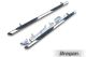 Side Bars Pair + 4 Step Pads Tapered Ends For Renault Captur SWB 2018 - 2020