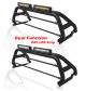 BLACK Sport Roll Bar + LEDs + Beacon + Brake Light + 17" Night Blazer LED Light Bars For Ford Ranger 2016-2023