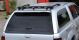 Black Stainless Steel Rear Roof Bar + Multi Function LEDs For Isuzu D-Max 2021+