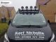 Roof Bar BLACK + Clamps + Spots For Ford Transit Tourneo Custom 2013-2018