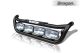Grill Bar C + Step Pad + Amber LEDs x2 + LED Spots For Renault C Range 2013+ Construction BLACK