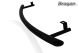 Front Spoiler Bar + Slim LEDs For Vauxhall / Opel Vivaro 2002 - 2014 BLACK