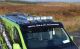 Chrome Stainless Steel Roof Bar B + Jumbo Spots + LEDs For Volkswagen Transporter T7 2024+ Flat Roof Van