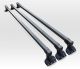 Roof Rack Bars For Volkswagen T5 Transporter Caravelle 2004 - 2015 3-Bar