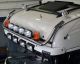 Chrome Stainless Steel Roof Bar + Spots + Amber Beacon For DAF XD XDC XFC Low Cab 2023+