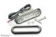 12v-24v Red LED Clear Lens Marker Light x100 For Trailer Van 4x4 Pickup Bike Car