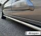 Chrome Stainless Steel Side Bars Step For Mercedes Sprinter MWB 2018+ Skirts