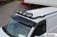 Roof Light Bar + Clamps For Vauxhall Opel Vivaro C Zafira Life 2019+ Steel Front Top BLACK