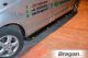 Side Bars + Amber LEDs For Renault Trafic 2002 - 2014 SWB - BLACK